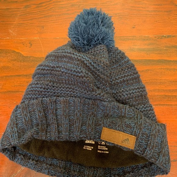 Adidas Winter Knit Beanie Cuffed POM Warm - Picture 3 of 5